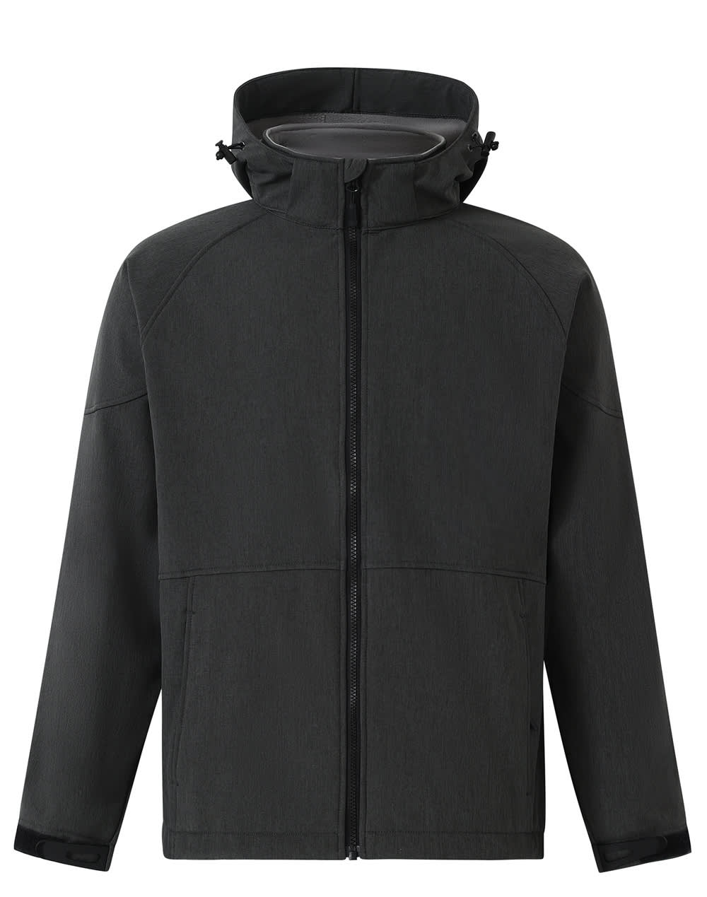 Kids Softshell Full Zip Hoodie [53-JK33K]