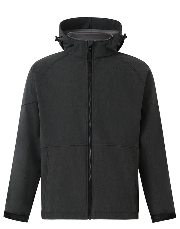 Kids Softshell Full Zip Hoodie [53-JK33K]