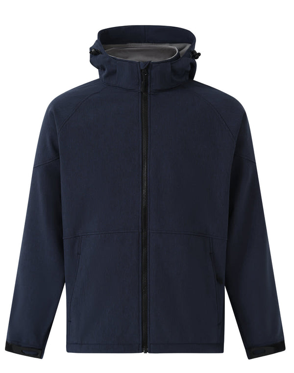 Kids Softshell Full Zip Hoodie [53-JK33K]