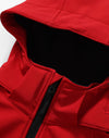 Mens Softshell Full Zip Hoodie [53-JK33]