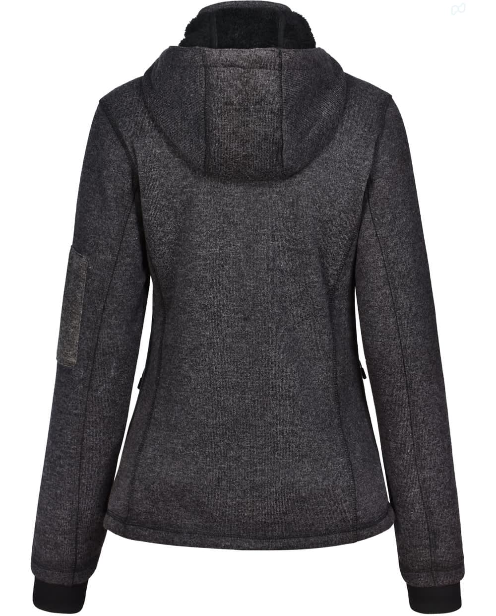 Ladies Heather Bonded Fleece Jacket [53-JK42]