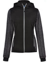 Ladies Heather Sleeve/Quilted Body Jacket [53-JK44]