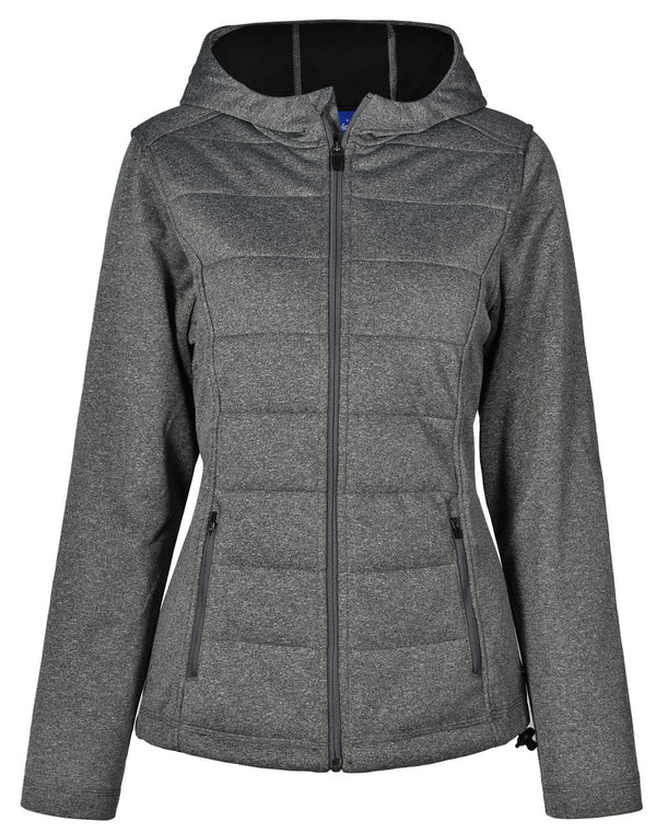 Ladies Cationic Quilted Jacket [53-JK52]