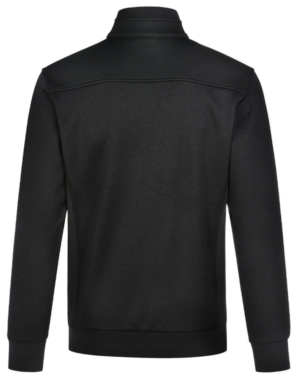 Mens Jacquard Fleece Jacket [53-JK57]