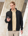 Mens Jacquard Fleece Jacket [53-JK57]