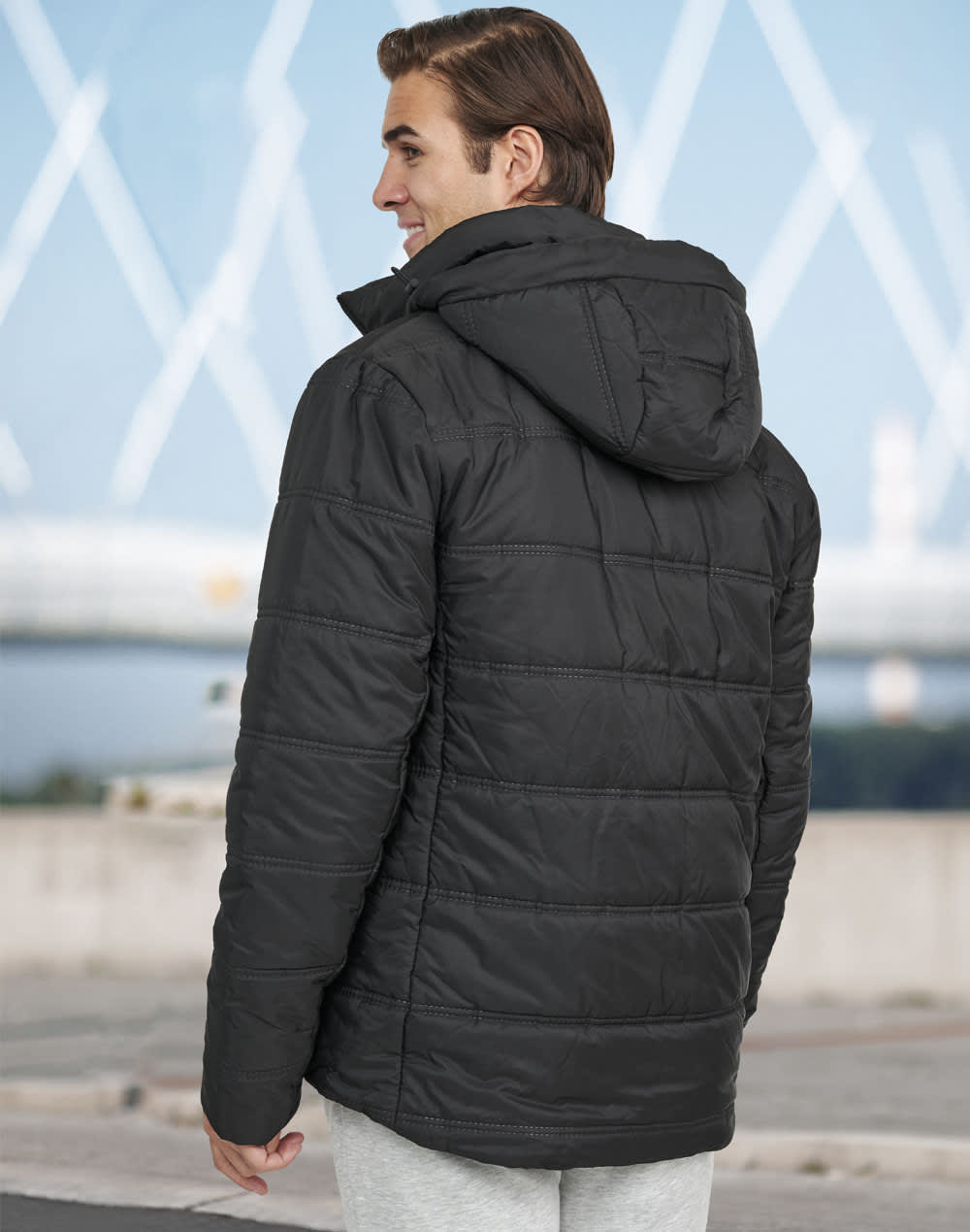 Unisex Sustainable Seamless Parka Jacket 3D Cut [53-JK58]