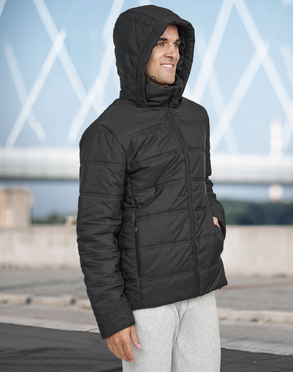 Unisex Sustainable Seamless Parka Jacket 3D Cut [53-JK58]