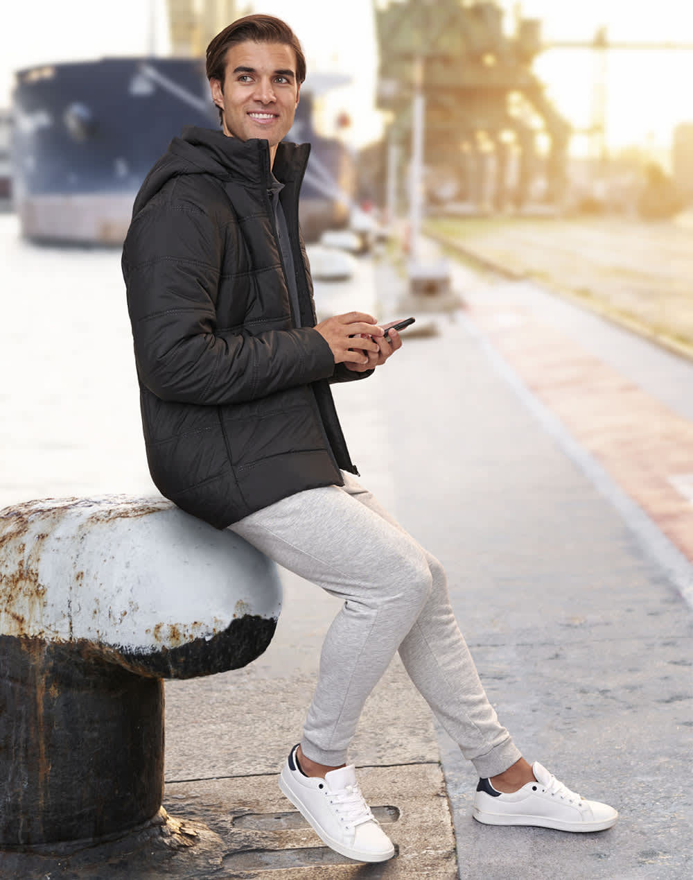 Unisex Sustainable Seamless Parka Jacket 3D Cut [53-JK58]