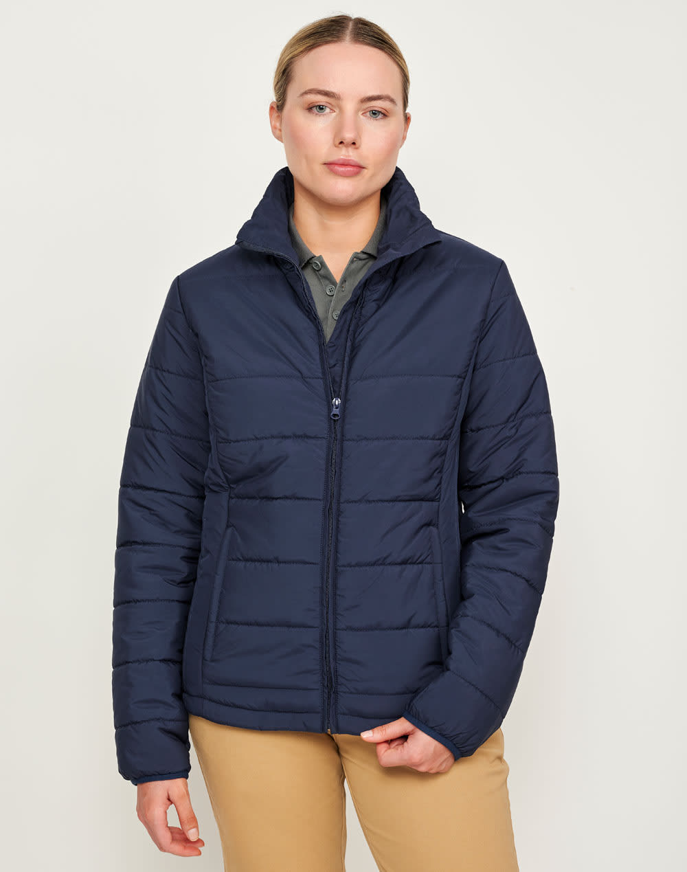 Ladies Sustainable Insulated Puffer Jacket 3D Cut [53-JK60]