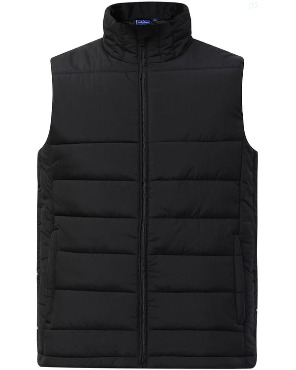 Mens Sustainable Insulated Puffer Vest 3D Cut [53-JK61]