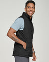 Mens Sustainable Insulated Puffer Vest 3D Cut [53-JK61]