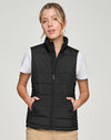 Ladies Sustainable Insulated Puffer Vest 3D Cut [53-JK62]