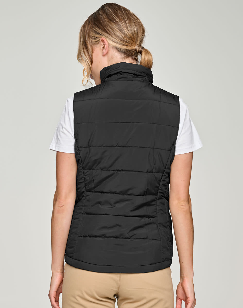 Ladies Sustainable Insulated Puffer Vest 3D Cut [53-JK62]