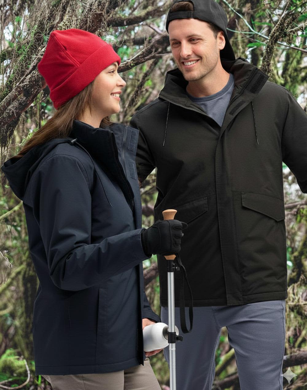 Unisex Quilted Waterproof Jacket [53-JK65]