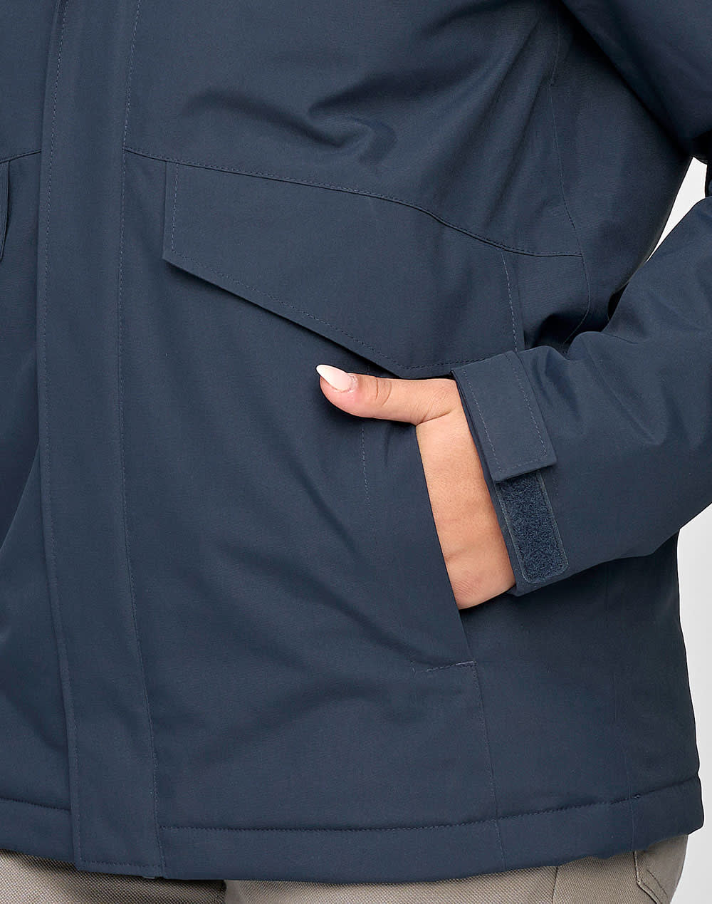 Unisex Quilted Waterproof Jacket [53-JK65]