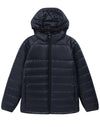 Kids Sustainable Lightweight Hooded Puffer Jacket [53-JK67K]