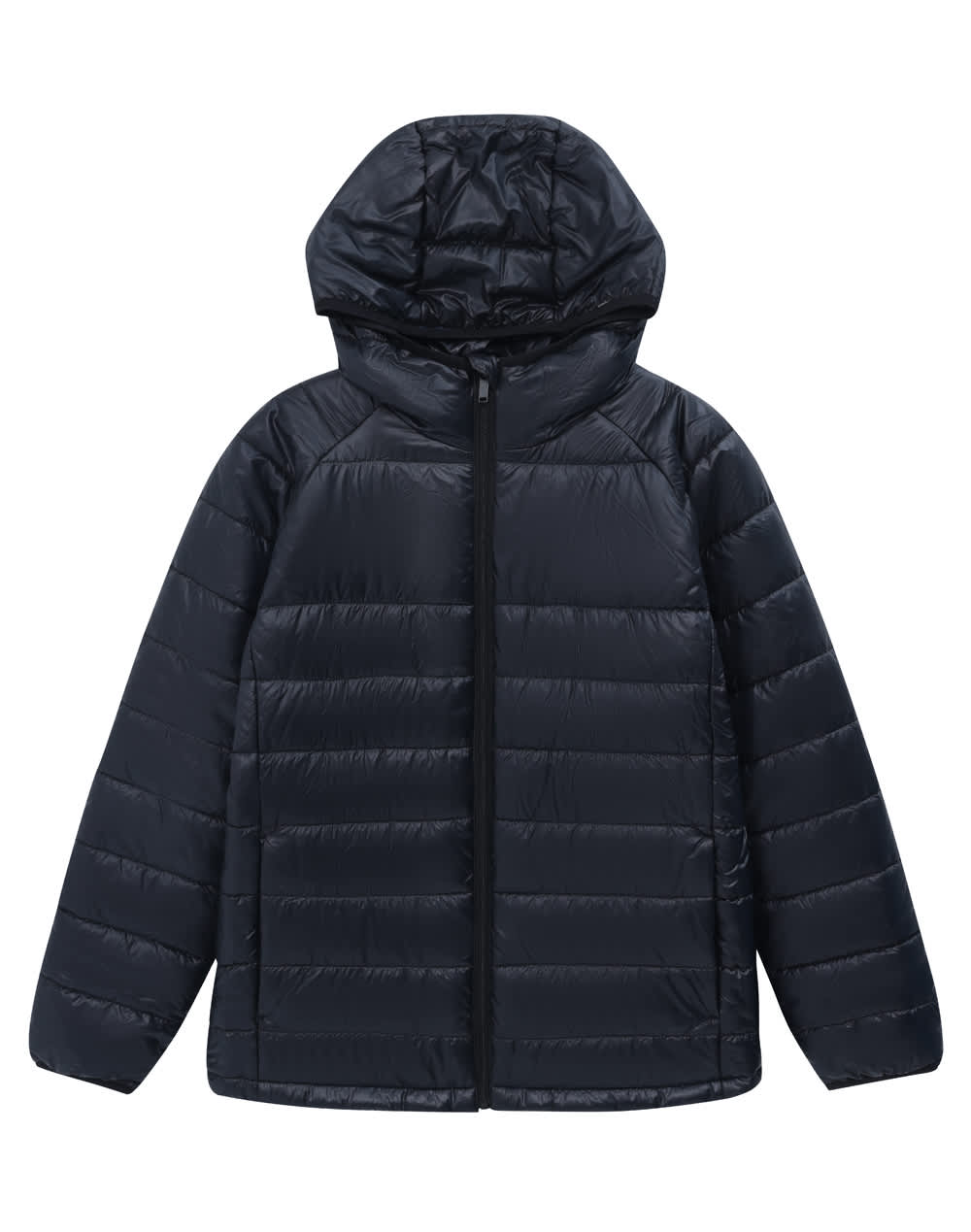 Kids Sustainable Lightweight Hooded Puffer Jacket [53-JK67K]