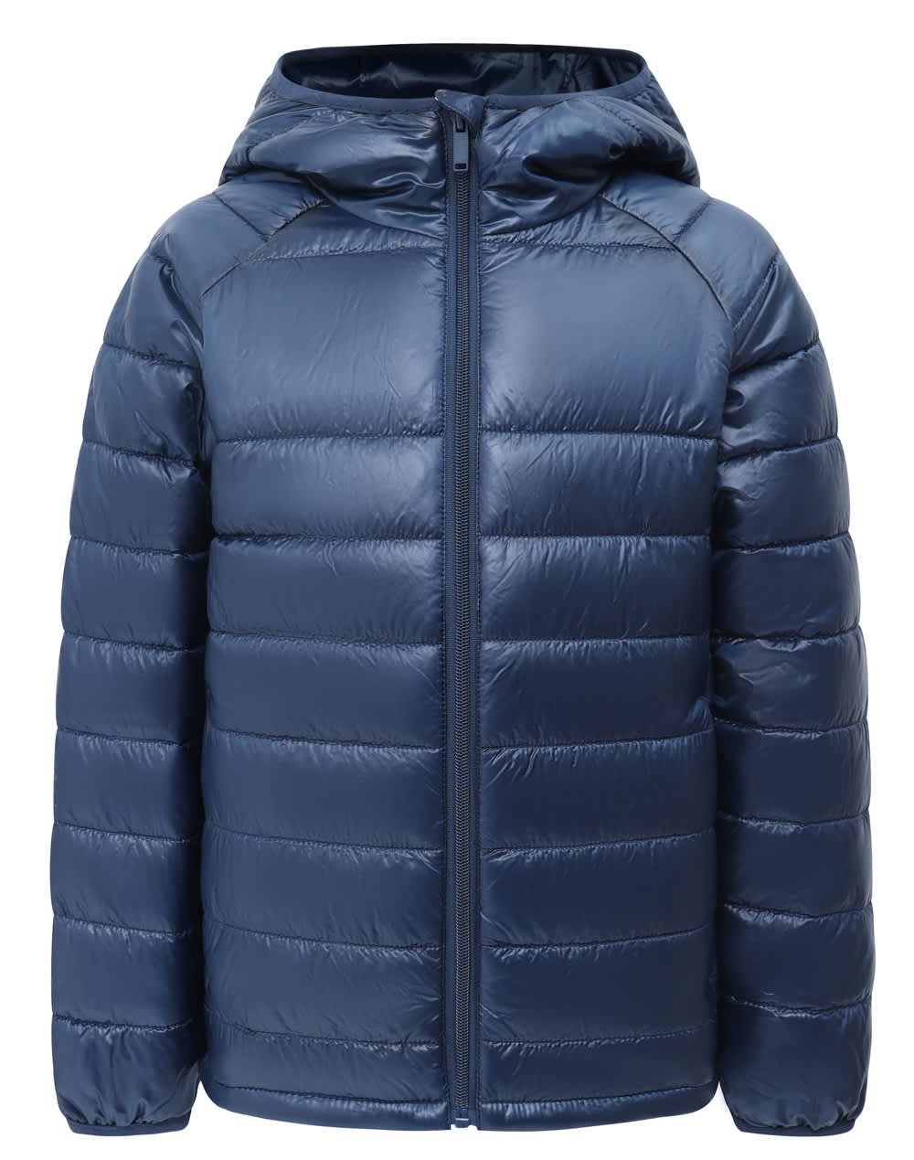 Kids Sustainable Lightweight Hooded Puffer Jacket [53-JK67K]