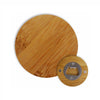 Round Bamboo Bottle Opener [11-K280]