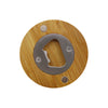 Round Bamboo Bottle Opener [11-K280]