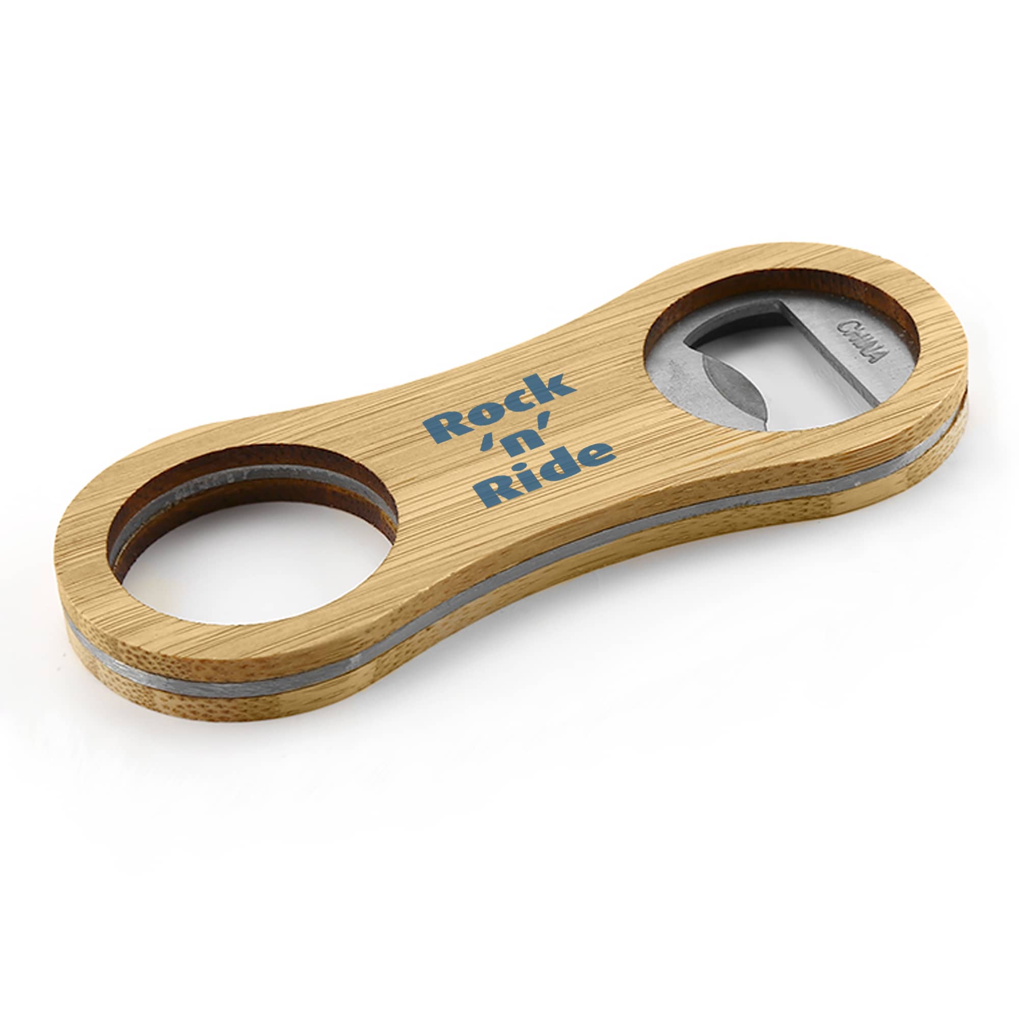 Intox Bamboo Bottle Opener Key Ring [19-KRB021]