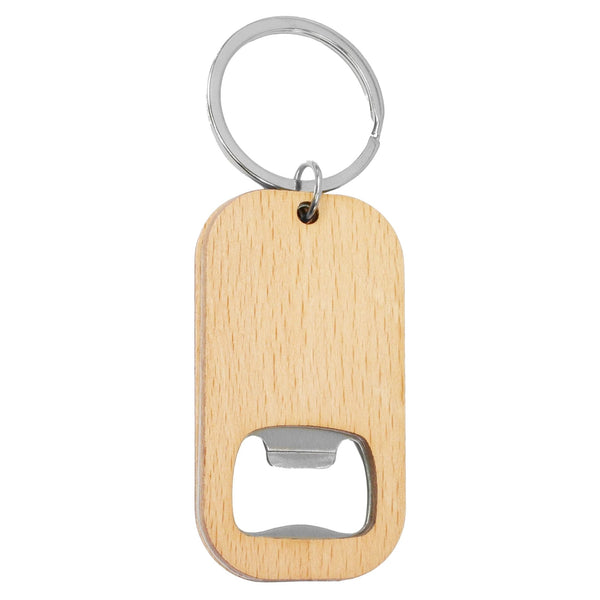 Bamboo Bar Bottle Opener Key Ring [19-KRB022]