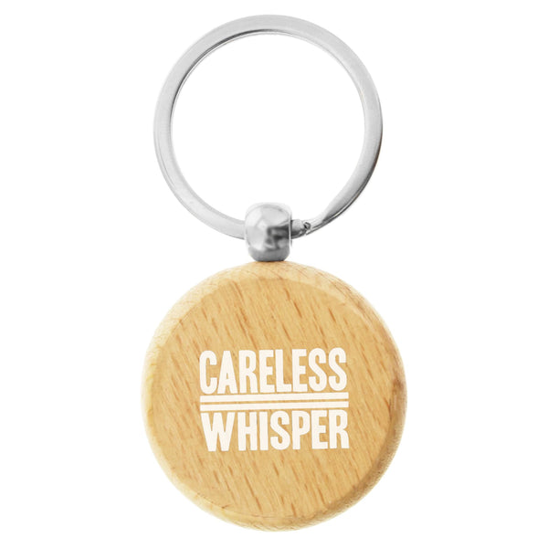 Wood Round Key Ring [19-KRR013]