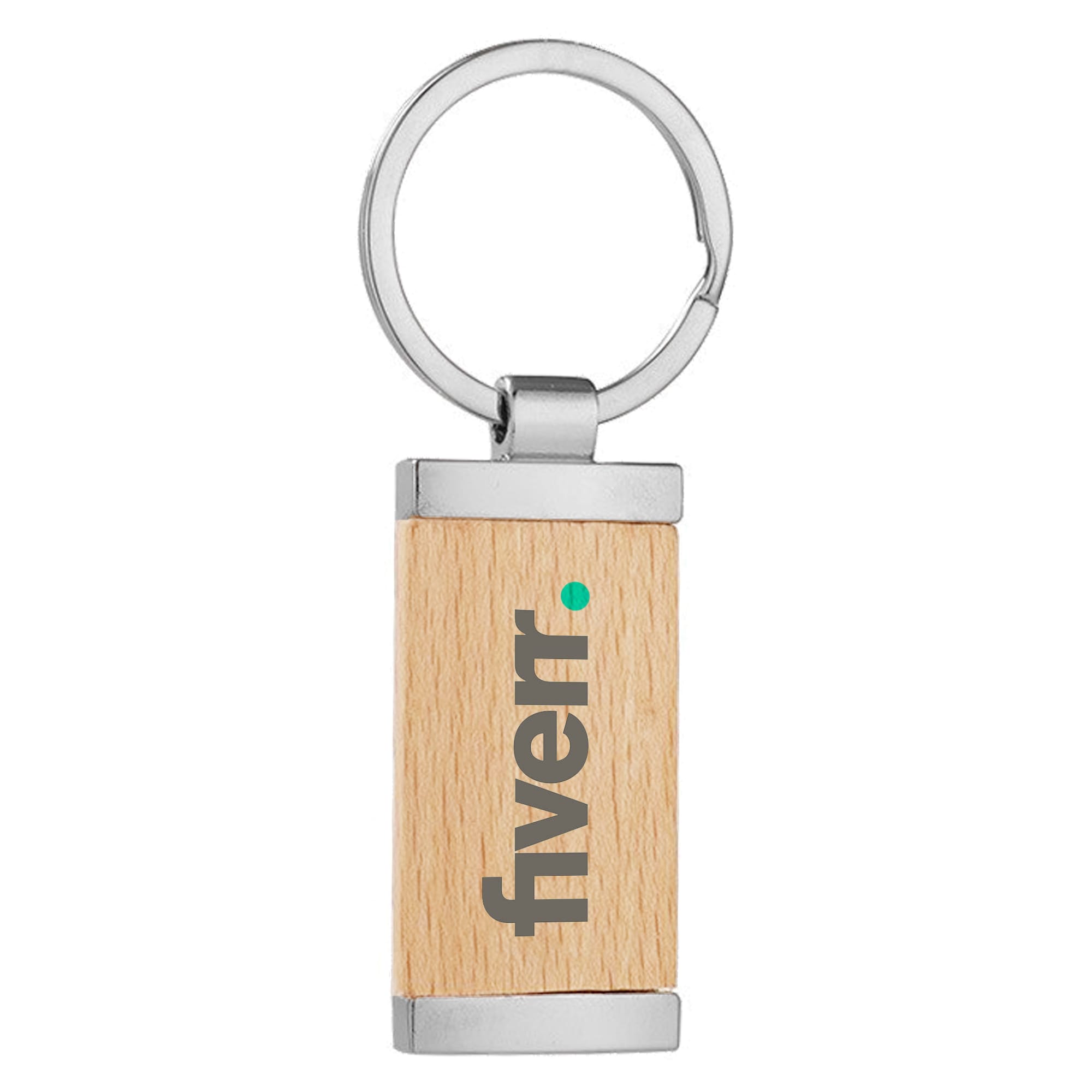 Wood Panel Key Ring [19-KRS024]