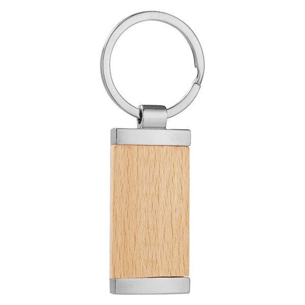 Wood Panel Key Ring [19-KRS024]