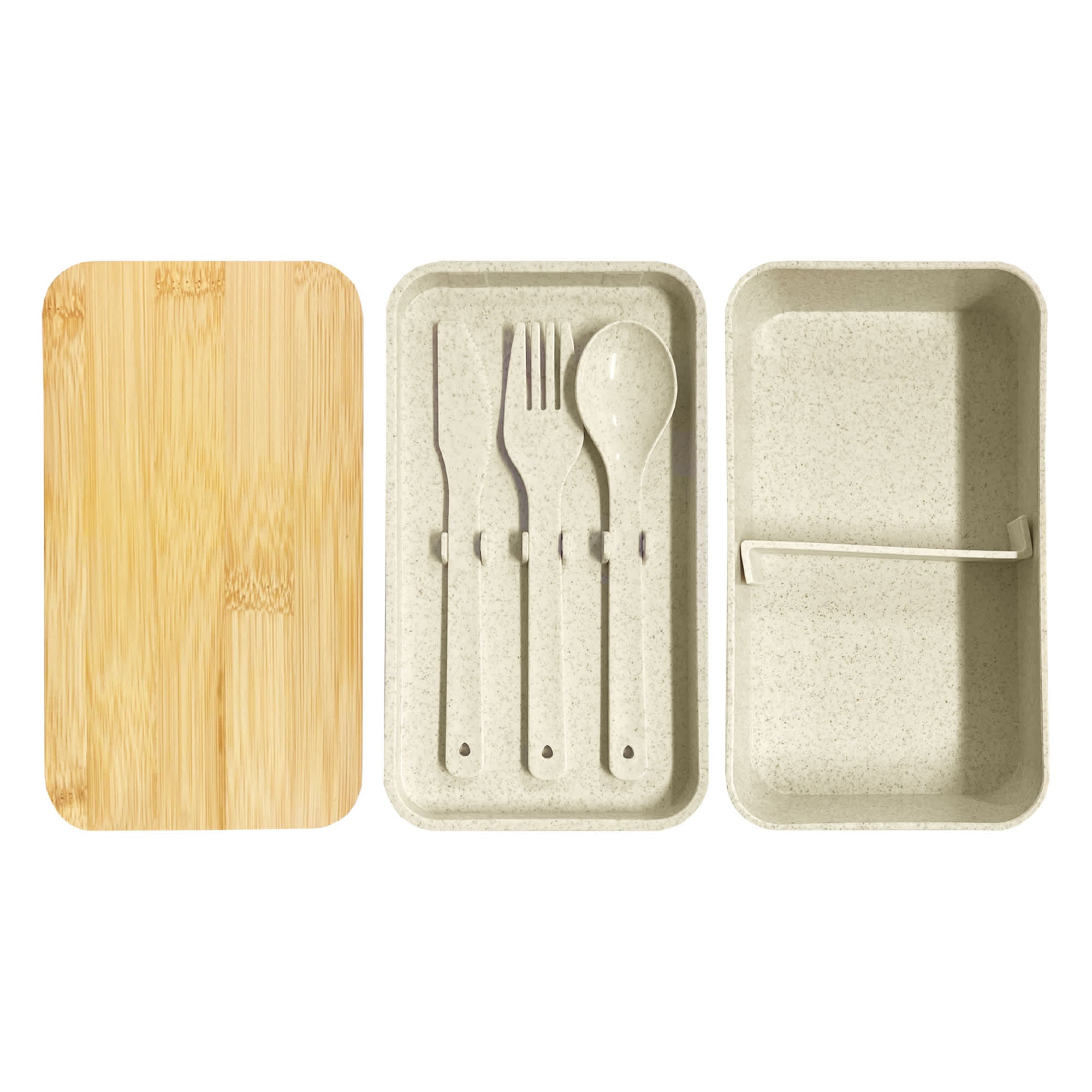 Wheat Straw Lunch Box Pack [19-LB004]