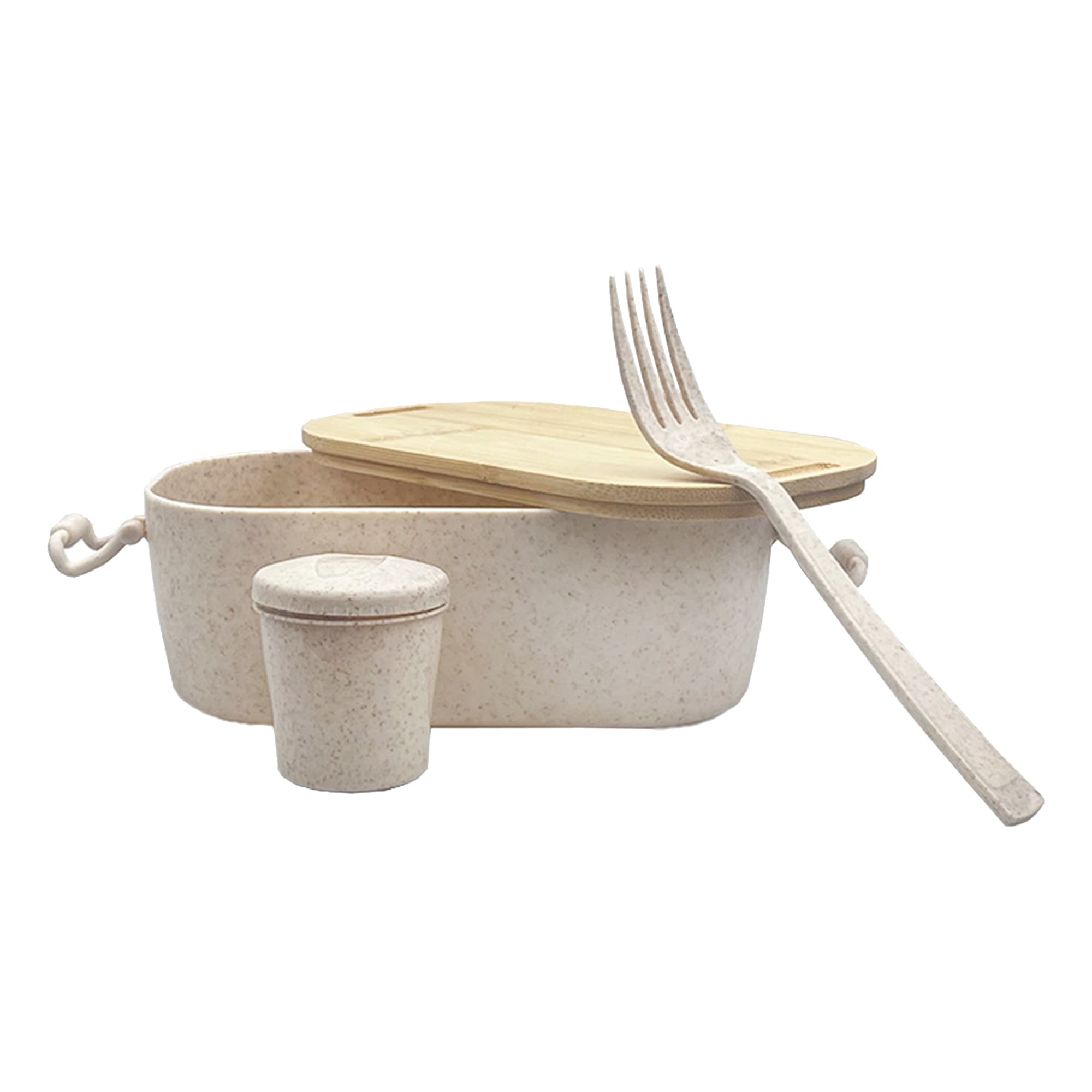 Handy Man Bamboo Lunch Box [19-LB006]