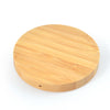Arc Round Bamboo Wireless Charger [2-LL0220]