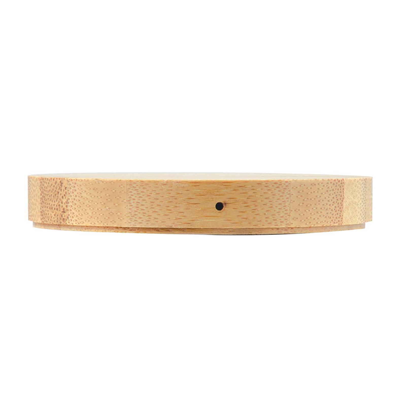 Arc Round Bamboo Wireless Charger [2-LL0220]