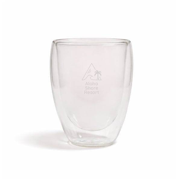 Sierra 350ml Double Wall Glass Cup [2-LL0400]