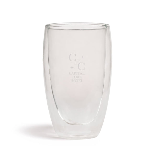 Sierra 450ml Double Wall Glass Cup [2-LL0402]