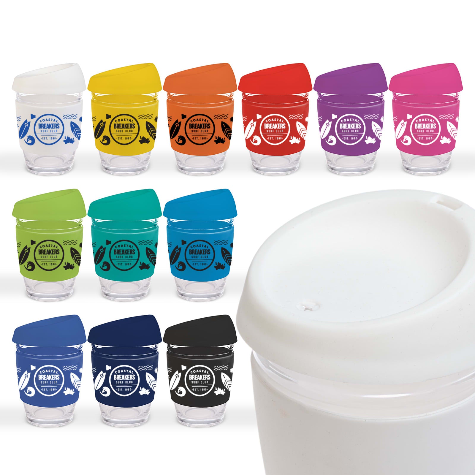 Vienna Coffee Cup / Silicone Lid [2-LL0427]