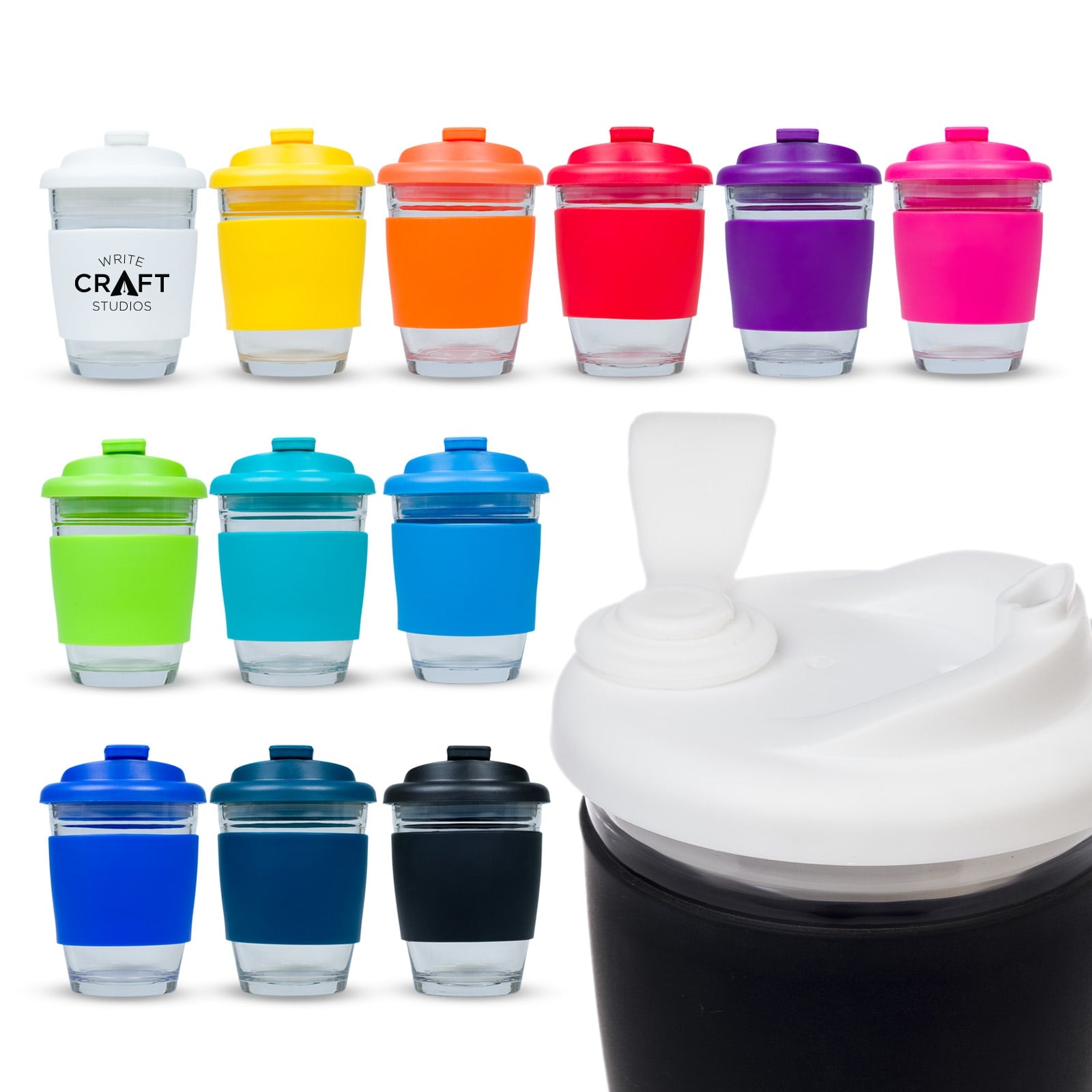 Vienna Coffee Cup / Snap Lid [2-LL0437]