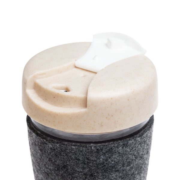 Vienna Eco Coffee Cup / RPET Band [2-LL0448]