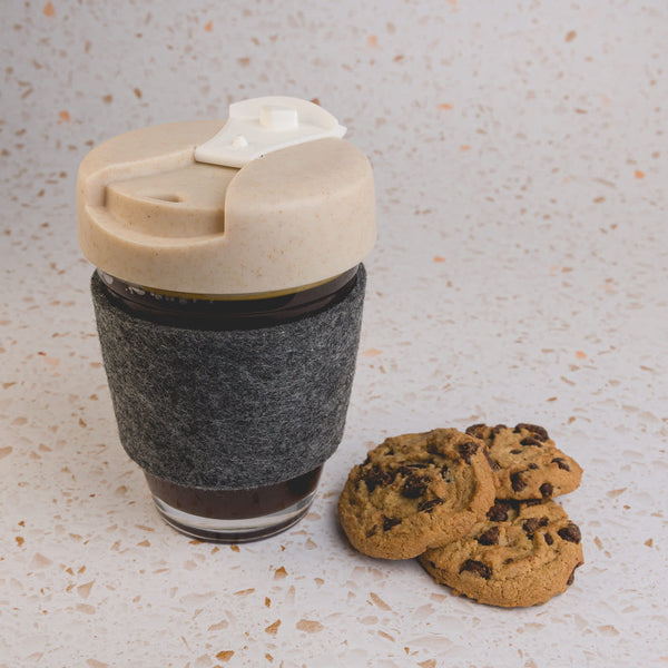 Vienna Eco Coffee Cup / RPET Band [2-LL0448]
