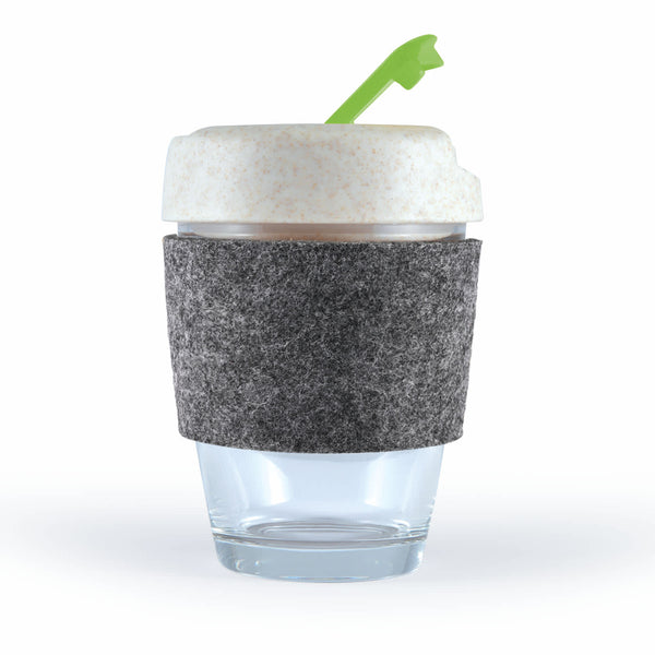 Vienna Eco Coffee Cup / RPET Band [2-LL0448]