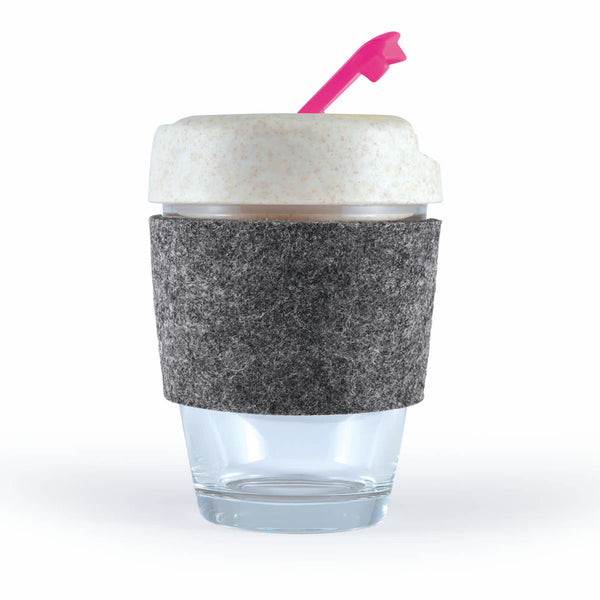 Vienna Eco Coffee Cup / RPET Band [2-LL0448]