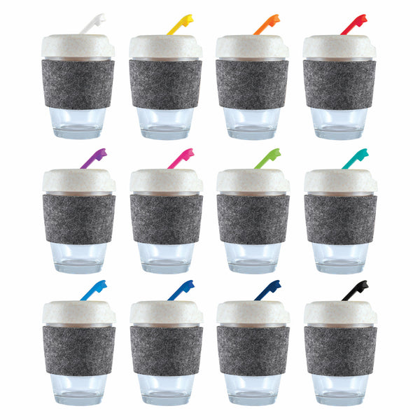 Vienna Eco Coffee Cup / RPET Band [2-LL0448]
