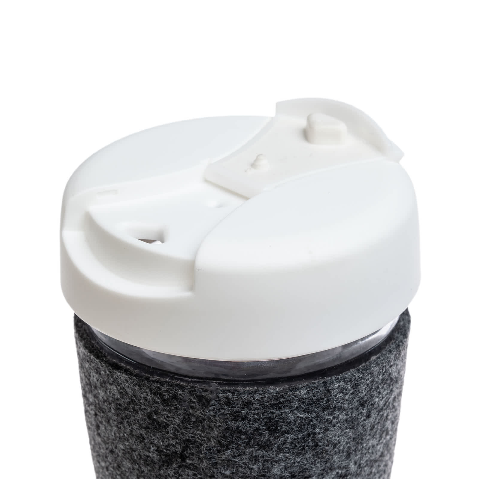 Vienna Coffee Cup / Flip Lid / RPET Band [2-LL0449]