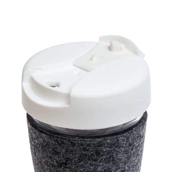 Vienna Coffee Cup / Flip Lid / RPET Band [2-LL0449]