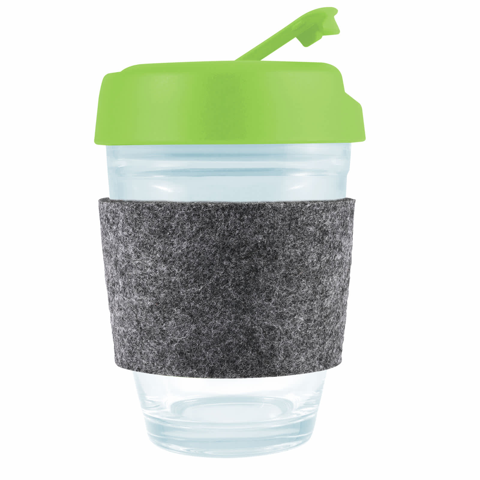 Vienna Coffee Cup / Flip Lid / RPET Band [2-LL0449]