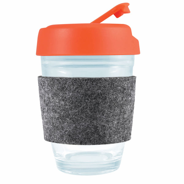 Vienna Coffee Cup / Flip Lid / RPET Band [2-LL0449]