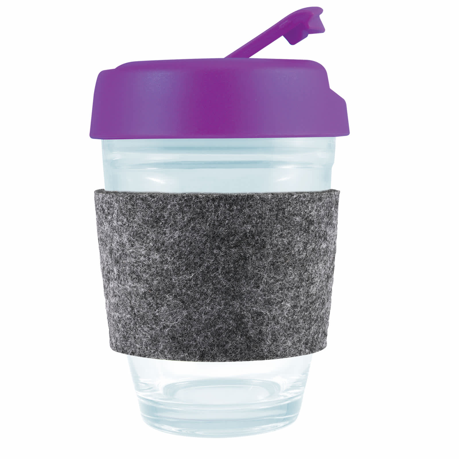 Vienna Coffee Cup / Flip Lid / RPET Band [2-LL0449]