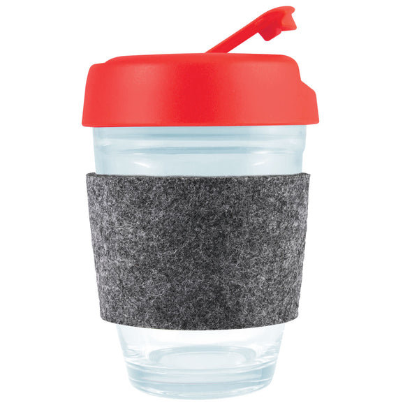 Vienna Coffee Cup / Flip Lid / RPET Band [2-LL0449]