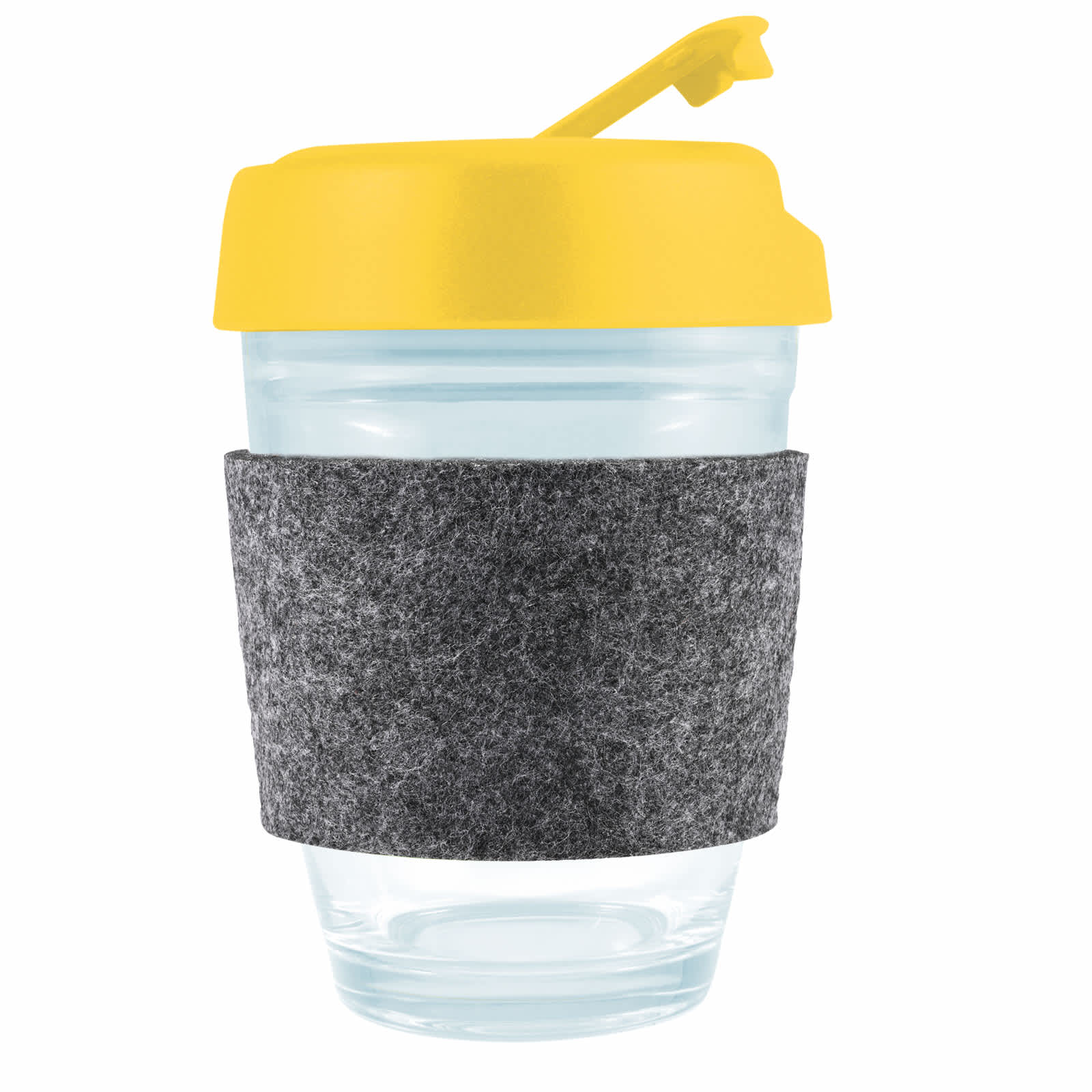 Vienna Coffee Cup / Flip Lid / RPET Band [2-LL0449]