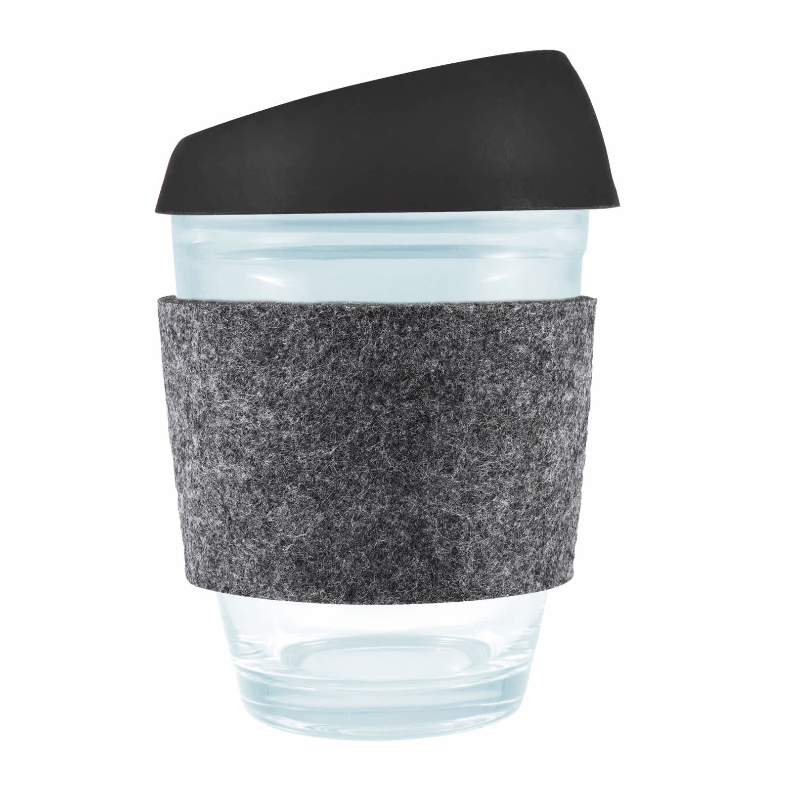 Vienna Coffee Cup / Silicone Lid / RPET Band [2-LL0450]